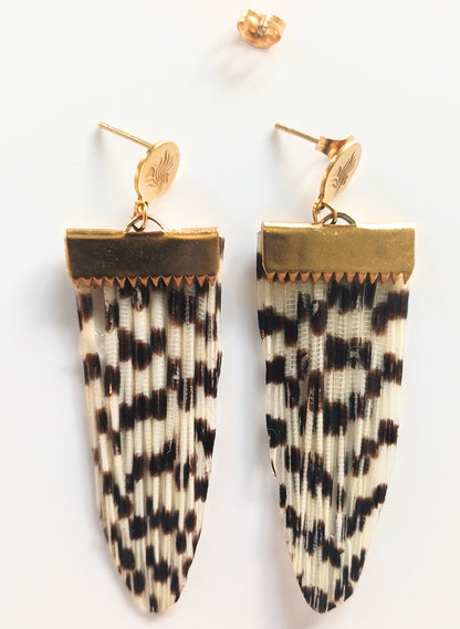 Earrings Fin Gold