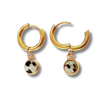 Earrings Hoops Lionfish Tail