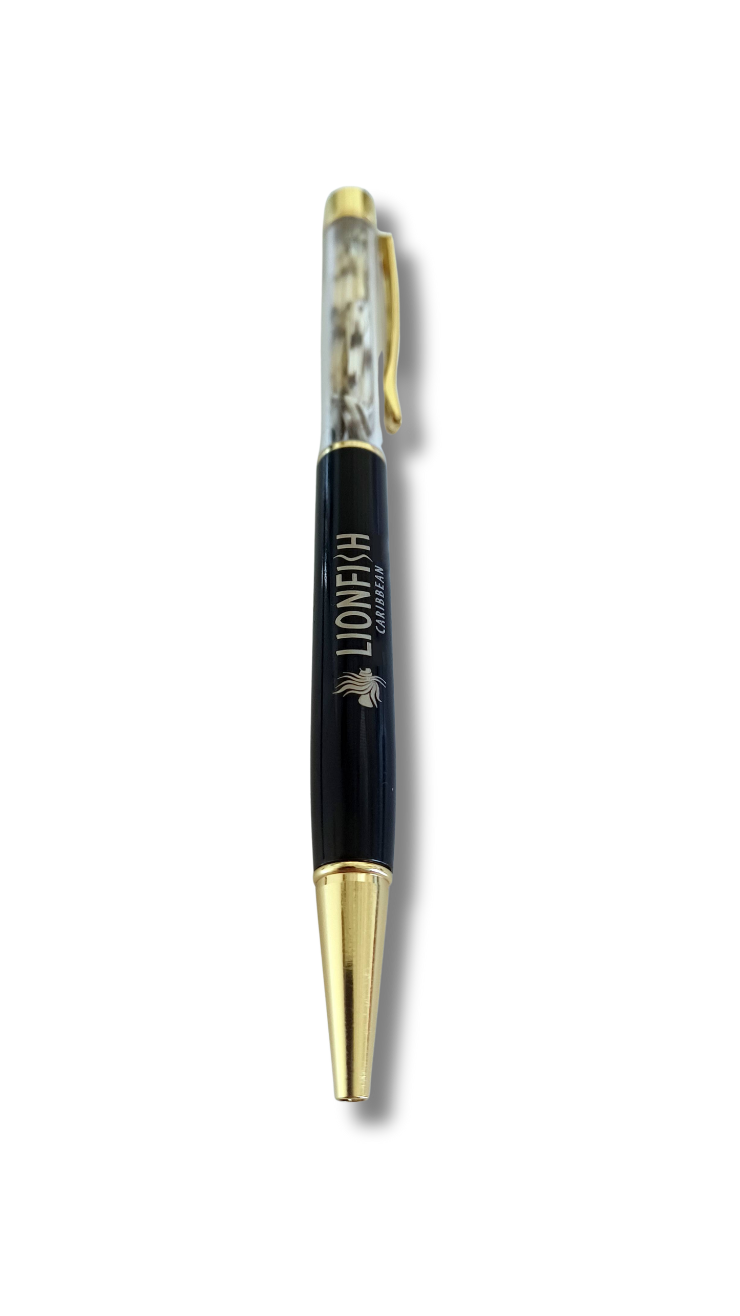 Lionfish Caribbean Pen with real Lionfish