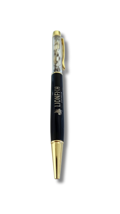 Lionfish Caribbean Pen with real Lionfish